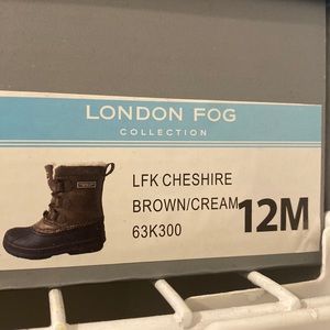 London Fog collection water resistant boots
